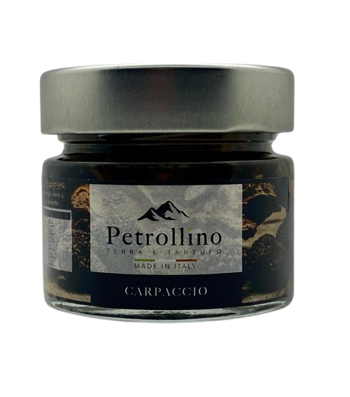 Black truffle carpaccio 