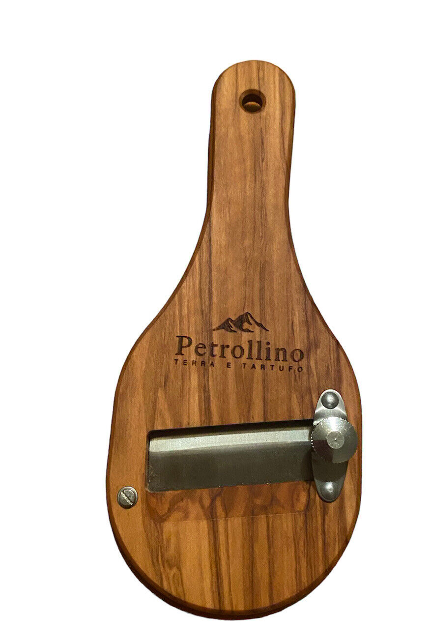 Professional olive wood truffle slicer 