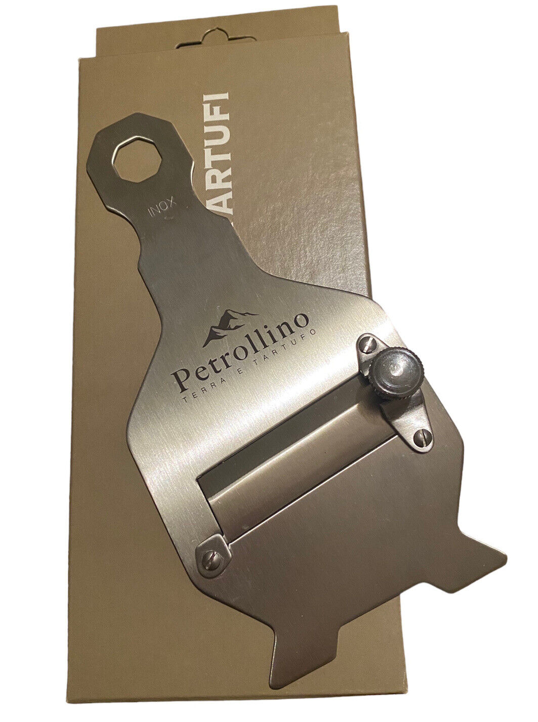 Affettatartufi professionale  acciaio INOX