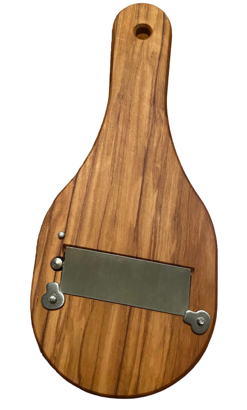 Professional olive wood truffle slicer 